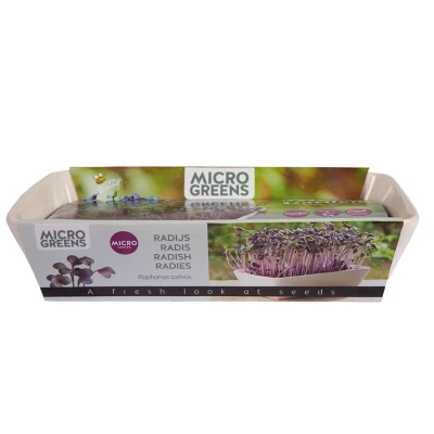 Afbeelding van Buzzy Microgreens Dish Daikon Radijs