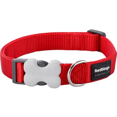 Afbeelding van Animal Boulevard Dc zz re 20 Hals En Leibanden Hond Rd Halsband Rood M 20mmx31 47cm Maat: