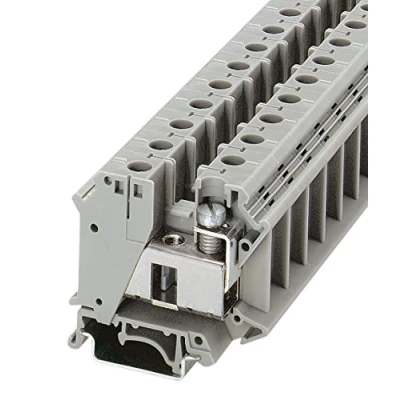 Afbeelding van Phoenix Contact UTI 35 3074088 Doorgangsserieklem Aantal polen: 2 0.75 mm² Grijs 50 stuk(s)