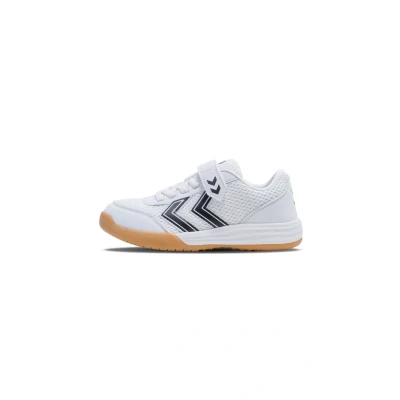 Afbeelding van Hummel Multiplay FLEX VC JR Trainingsschoen voor kinderen, Maat: 26, White black Kunststof