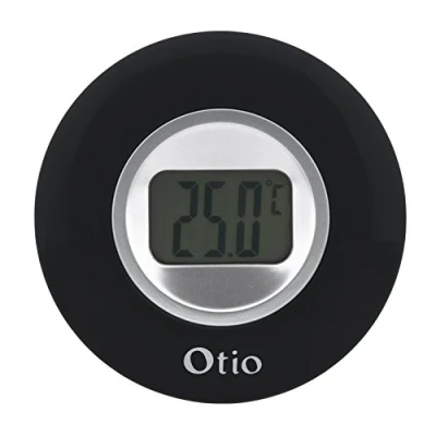 Afbeelding van Otio Thermometer Diameter 77 met LCD scherm