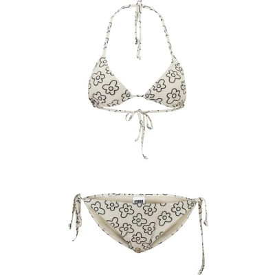 Afbeelding van Urban Classics Pattern Bikini, Dames, Maat: Small, Blackflower