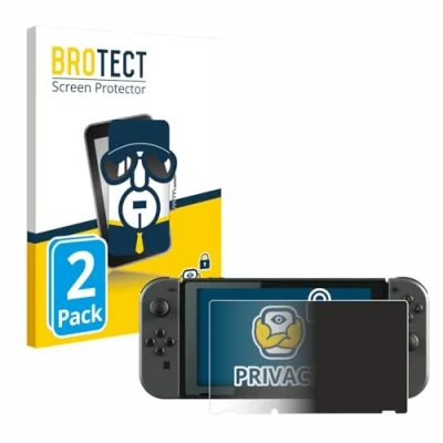 Afbeelding van BROTECT Anti spionnetje privacyfolie Beschermfolie tegen Blauw licht (Switch), Andere spelaccessoires,