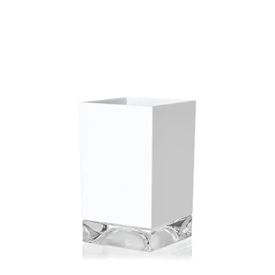 Afbeelding van Kartell Boxy tandenborstelhouder, plastic, wit, 7 x 12 cm