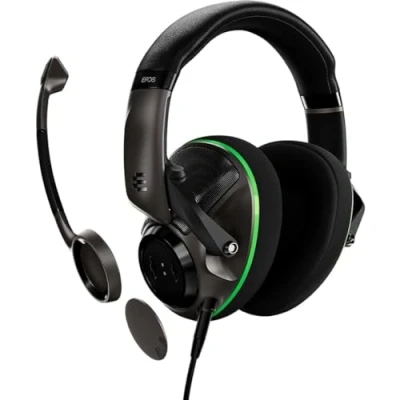 Afbeelding van EPOS H6PRO Xbox Edition hoofdtelefoon Bekabelde open akoestische gamingheadset voor Deze gaminghoofdtelefoon bevat kabels pc, Mac, PS5™, PS4™, Series XS, One en Nintendo