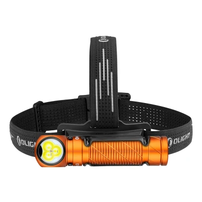 Afbeelding van Olight Perun 3 Zaklamp Hoofdlamp Oplaadbaar Oranje