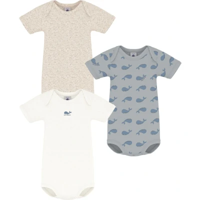 Afbeelding van Petit Bateau BÉBÉ 3 PACK Unisex Body multicoloured voor kinderen, Maat: 81, Multi coloured
