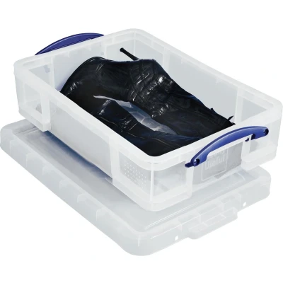 Afbeelding van Really Useful Box Opbergdoos 24,5 Liter, Transparant