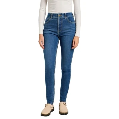 Afbeelding van Lee Ulc skinny jeans voor dames, Blauw formaat, 32W x 33L