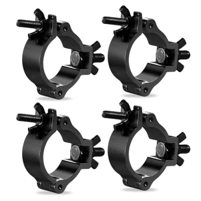 Afbeelding van Truss Klem, 4 stuks 40 52 mm klem voor lichtrooster, podiumverlichting, klemmen, haken meubels en projectoren, draagvermogen van 200 kg