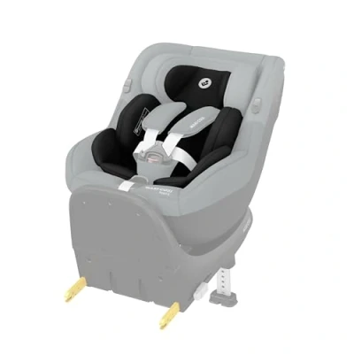 Afbeelding van Maxi Cosi Pearl S zitverkleiner voor baby&#039;s, autostoel baby zitverkleiner, 0 3 m, 40 60 cm, Machinewasbare autostoel, Eco Care stof, Authentic Black