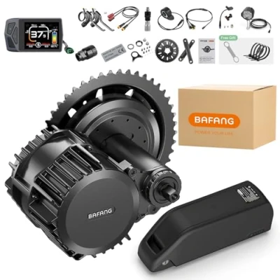 Afbeelding van BAFANG BBSHD 1000W 48V 52V Mid Motor met LCD display EKD01 en 52V20Ah Ebike Batterij Nieuwste Elektrische fiets ombouwset, 8Fun BBS03 G320 Kit voor 68mm Drive