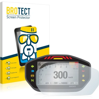 Afbeelding van BROTECT Screenprotector voor Ducati Monster 1200 Colour TFT Display Folie Beschermfolie Beschermglas transparant