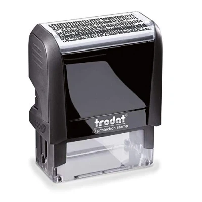 Afbeelding van Trodat Printy 4912 Privacystempel, zwart