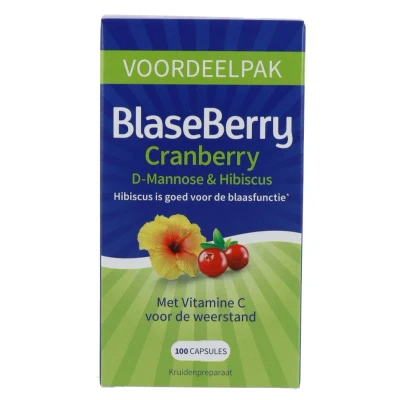 Afbeelding van 2x Blase Berry Cranberry &amp; D Mannose 100 capsules