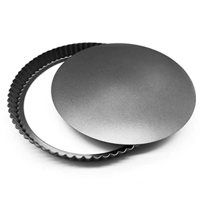 Afbeelding van Joejis Anti aanbaklaag 28 cm Tart Tin Perfect voor Taartgerechten &amp; Quiche Gerechten Cheesecake Tins Verwijderbare Basis…
