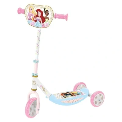 Afbeelding van Smoby Disney Prinsesscooter met 3 wielen, in hoogte verstelbaar stuur, robuust metalen frame, tot 20 kg vanaf jaar (7600750911)