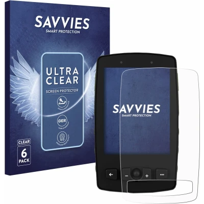 Afbeelding van Savvies Screenprotector voor TwoNav Aventura 2 Plus Folie Beschermfolie transparant (6 Stuks)