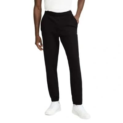 Afbeelding van Champion Heren Joggingbroek, Powerblend, Relaxed Bottom Broek voor (Reg. of Big &amp; Tall), Zwart C Patch Logo, L