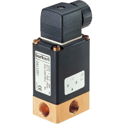 Afbeelding van Bürkert Direct bedienbaar ventiel 41147 0330 230 V/AC G 1/4 mof Nominale breedte 3 mm 1 stuk(s)