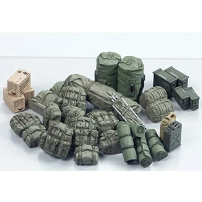 Afbeelding van 1:35 Tamiya 35266 Diorama Set US Military Equipment Modern Plastic Modelbouwpakket