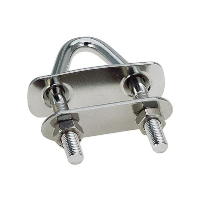 Afbeelding van RVS316 putting met dubbele plaat, M8 M10, hoek 8 M10