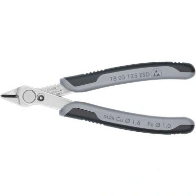 Afbeelding van Knipex 7803125ESD ESD Super Knips Zijsnijtang Elektronica 125mm