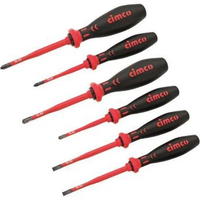 Afbeelding van CIMCO Schroevendraaier Set SLIM 1000V VDE 6 delig