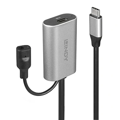 Afbeelding van Lindy 43271 USB kabel 5 m C Mannelijk Vrouwelijk Zwart