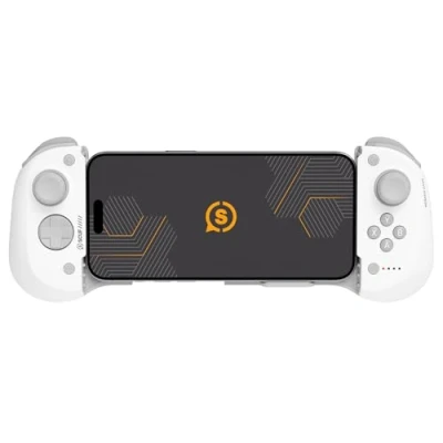 Afbeelding van SCUF NOMAD Draadloze iPhone Mobiele Gamecontroller Achterste Paddles Anti Drift Duimsticks Bluetooth 5.0 Connectiviteit PS Remote, Xbox Game Pass, Apple Arcade, Steam Link Wit