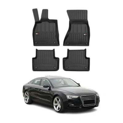 Afbeelding van OMAC Rubberen automatten compatibel met Audi A5 Sportback 2009 2017 Premium TPE 4 delig