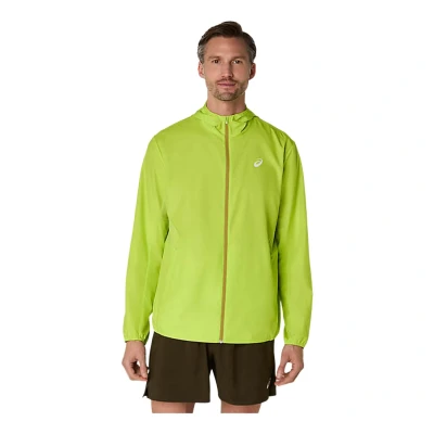 Afbeelding van Asics CORE Jacket Windjack, Heren, Maat: XS, Neon lime