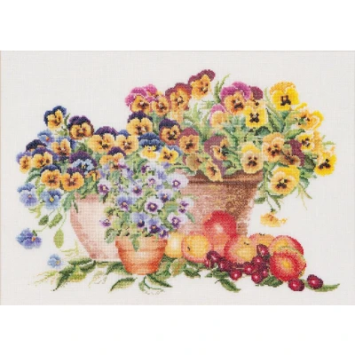 Afbeelding van Pansies Aida 16 count 2083A
