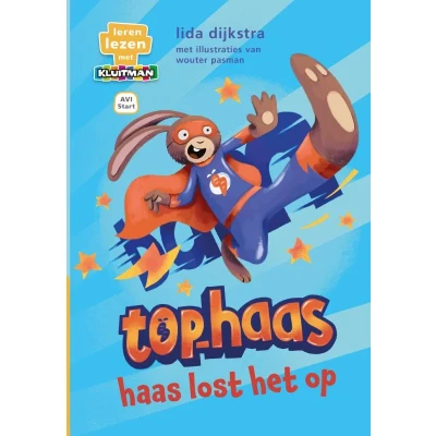 Afbeelding van top haas. haas lost het op (Hardback)