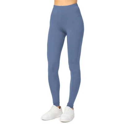 Afbeelding van Merry Style Dames Lange Legging MS10 143 (Jeans, XL)