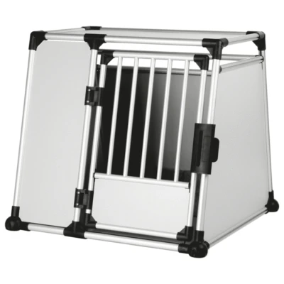 Afbeelding van Trixie Vervoersbox Auto Autohondenbench 94x87x93 cm Lichtgrijs Xl