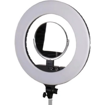 Afbeelding van Studioking Ringlamp Set Led 100w 54 X 45 Cm Wit 5 delig
