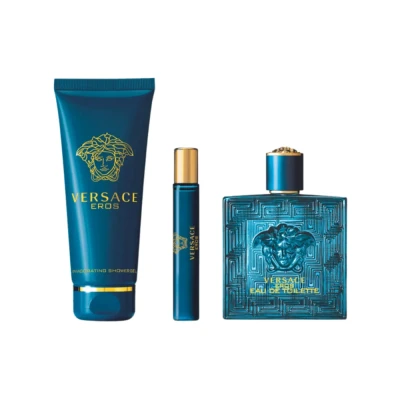 Afbeelding van Eros eau de toilette 100 ml + 10 geschenkset