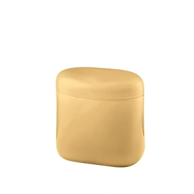 Afbeelding van Guzzini EVERYDAY Koffiekan met Hermetisch Deksel Mosterdgeel, 14 x 8,5 h14,5 cm 250 gr 273002211
