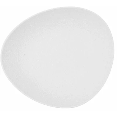 Afbeelding van Diep bord Bidasoa Fosil Wit Keramisch Ovalen 22 x 19,6 4,5 cm (6 Stuks)