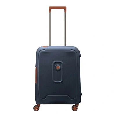 Afbeelding van Delsey Moncey 4 Wheel Slim Cabin Trolley 55 cm Ink Blue