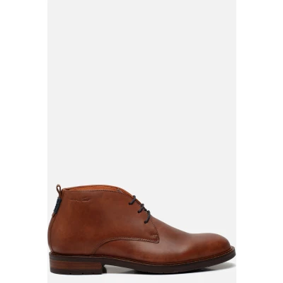 Afbeelding van Van Lier 2458210 BOSTON Business half hoogNette herenschoenen Kleur: Cognac Maat: 44