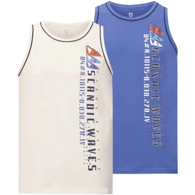 Afbeelding van Jan Vanderstorm T shirt TIDEMANN (set van 2)