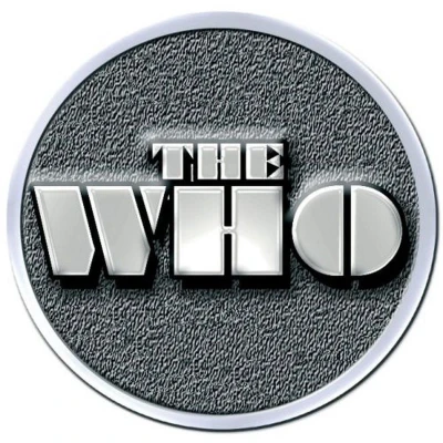 Afbeelding van The Who Stencil Pin Grijs/Zilverkleurig