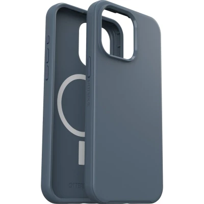 Afbeelding van Apple iPhone 15 Pro Max MagSafe Hoesje Kunststof OtterBox Hardcase/Backcover Blauw Telefoonhoesje Shockproof/Valbescherming