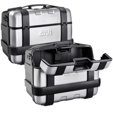 Afbeelding van GIVI TRK46PACK2 Zijkoffer Set Monokey 46L Trekker Alu