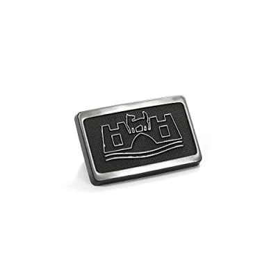 Afbeelding van Volkswagen 165853688AGX2 Wolfsburg embleem belettering spatbord zijknipperlicht diafragma