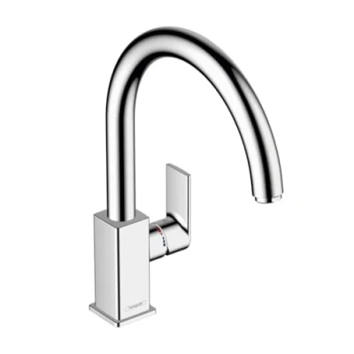 Afbeelding van Hansgrohe Vernis Shape M35 1 greeps keukenmengkraan met draaibare