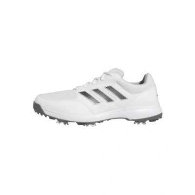 Afbeelding van adidas Golf TECH Response 3.0 WIDE Trail hardloopschoenen cloud white dark silver metallic metallic, Heren, Maat: 40 Kunststof/ textiel