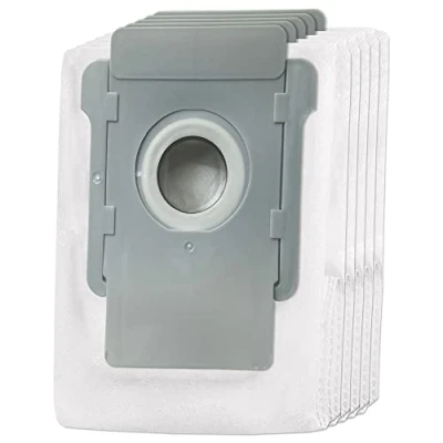 Afbeelding van 5 Microvezel Stofzuigerzakken voor iRobot Roomba i3, i3+, i4, i4+, i6, i6+, i7, i7+, i8, i8+, j7, j7+, s9, s9+ Clean Base vacuüm robot Aantal: stuks Accessoires reserveonderdelen